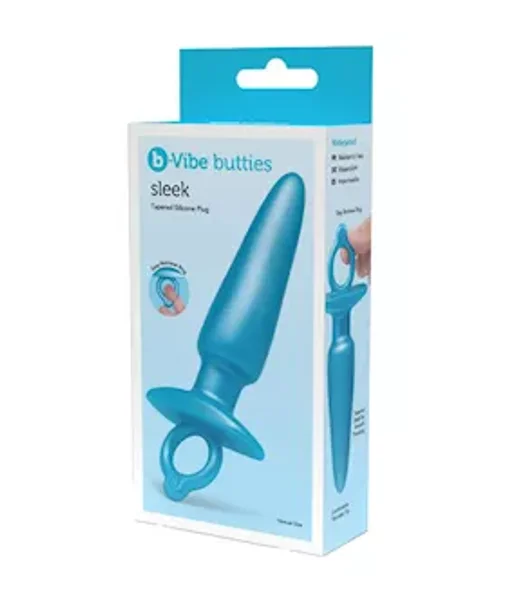 B Vibe Butties Sleek Tapered Silicone Plug — image 2 of 4