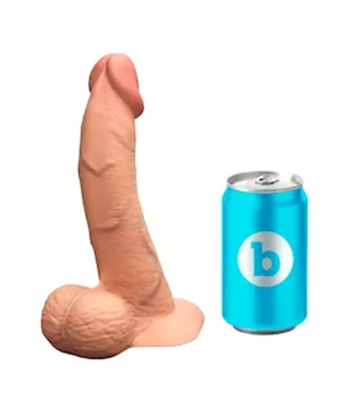 B Vibe Slipskin Curvy Realistic Dildo — image 9 of 10