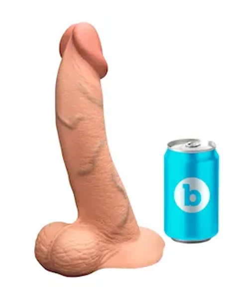 B Vibe Slipskin Curvy Realistic Dildo — image 4 of 10