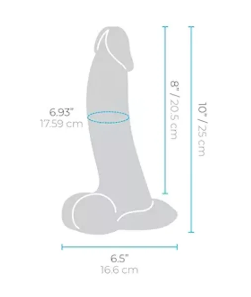 B Vibe Slipskin Curvy Realistic Dildo — image 5 of 10