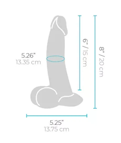 B Vibe Slipskin Curvy Realistic Dildo — image 10 of 10