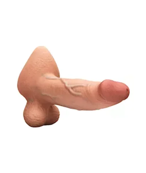 B Vibe Slipskin Girthy Realistic Dildo — image 2 of 5