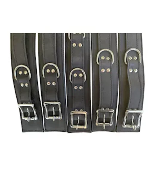 Bound X 5 Piece Nubuck Leather Cuff And Collar Set — image 3 of 3