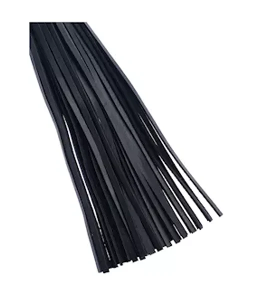 Bound X Leather Flogger With Snake Print Handle — image 3 of 3