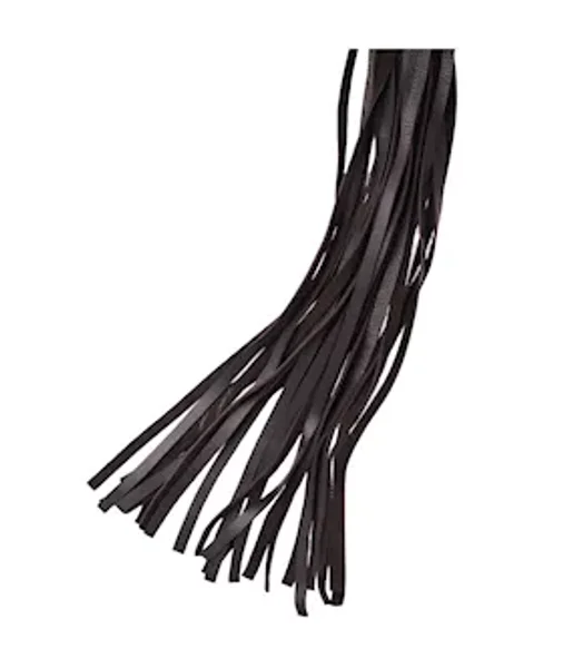 Bound X Leather Flogger With Wooden Handle — image 3 of 4