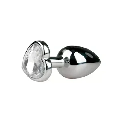 easytoys small heart shaped jewelled butt plug