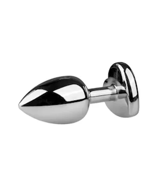 Easytoys Small Heart-shaped Jewelled Butt Plug — image 3 of 4
