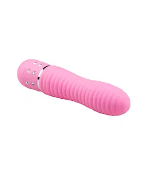 Easytoys Love Diamond Ribbed Vibrator — image 3 of 5