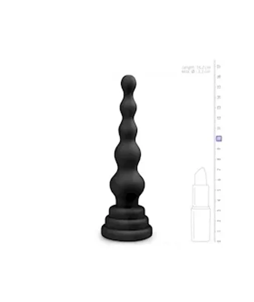 Easytoys Beaded Cone Anal Dildo — image 2 of 5