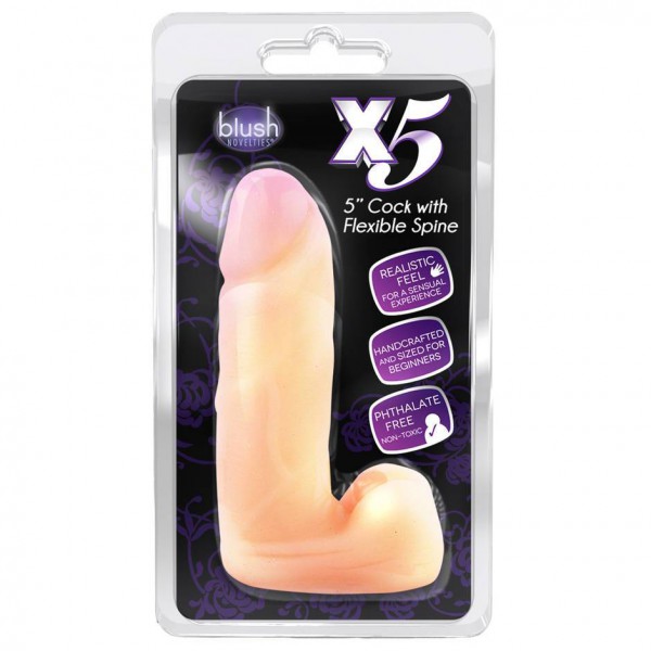 Blush Super-Flexible Realistic Packing Dildo 4 Inch