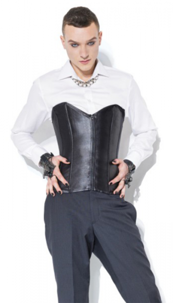 Metal Boned Matte Corset