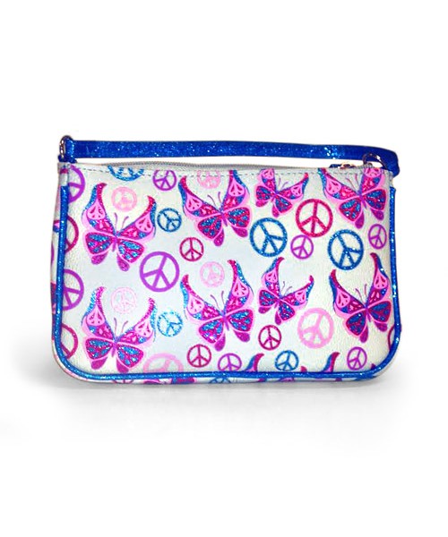 Peace butterfly purse