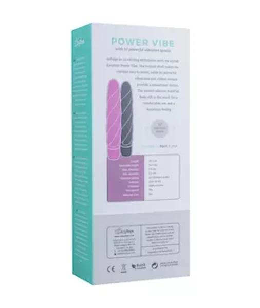 Easytoys Power Vibe Rippled G-spot Vibrator — image 8 of 8