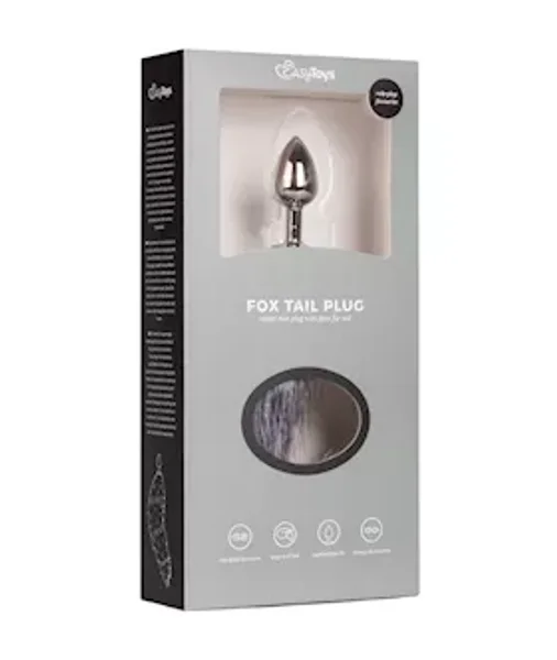 Easytoys Small Plush Fur Fox Tail Plug — image 5 of 5