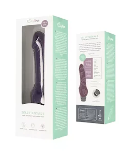 Easytoys Jelly Royale Phallic Vibrator — image 2 of 6