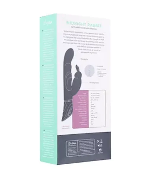 Easytoys Midnight Rabbit Vibrator — image 9 of 9