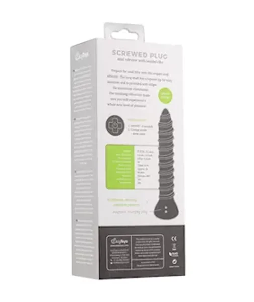 Easytoys Screwed Plug Anal Vibrator — image 6 of 12