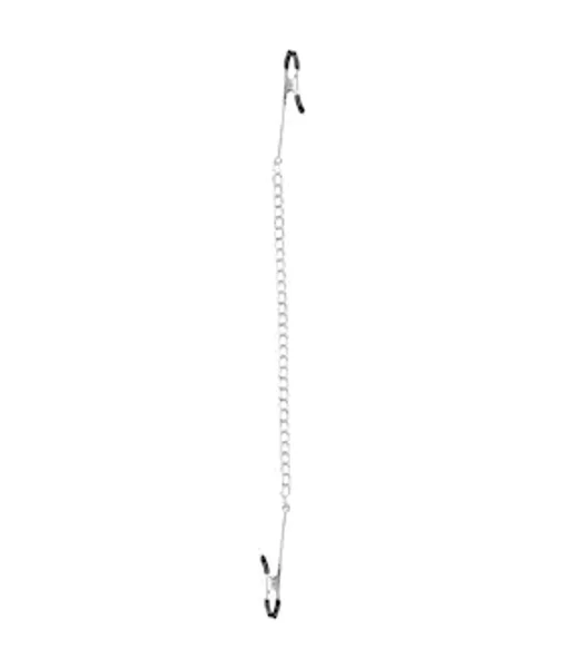 Easytoys Long Nipple Clamps With Chain — image 4 of 5