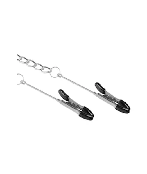 Easytoys Long Nipple Clamps With Chain — image 3 of 5
