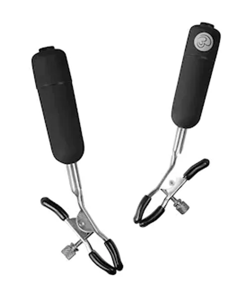 Easytoys Vibrating Nipple Clamps — image 2 of 5