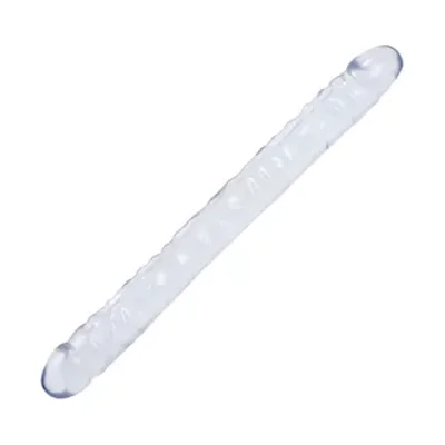 crystal jellies 18 inch double dong