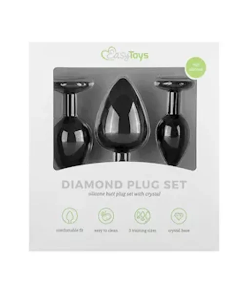Easytoys Diamond Butt Plug Set — image 5 of 7