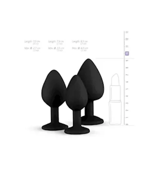 Easytoys Diamond Butt Plug Set — image 7 of 7
