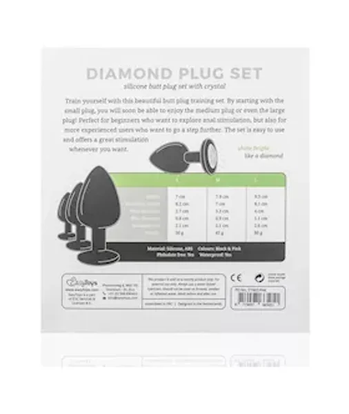 Easytoys Diamond Butt Plug Set — image 6 of 7