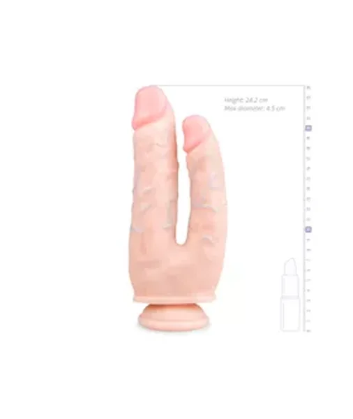 Easytoys Double Dong Double Penetration Dildo 25cm — image 5 of 5