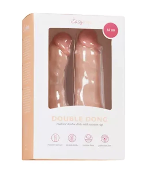 Easytoys Double Dong Double Penetration Dildo 15cm — image 2 of 5