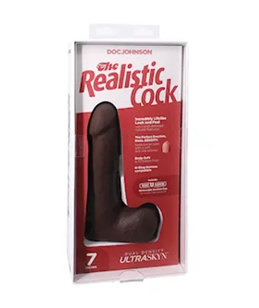 The Realistic Cock Ultraskyn - 7 Inch With Balls — image 5 of 5