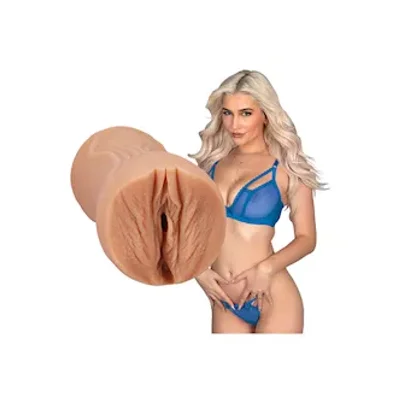 signature strokers skye blue ultraskyn pocket pussy masturbator