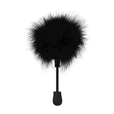 in a bag feather tickler black