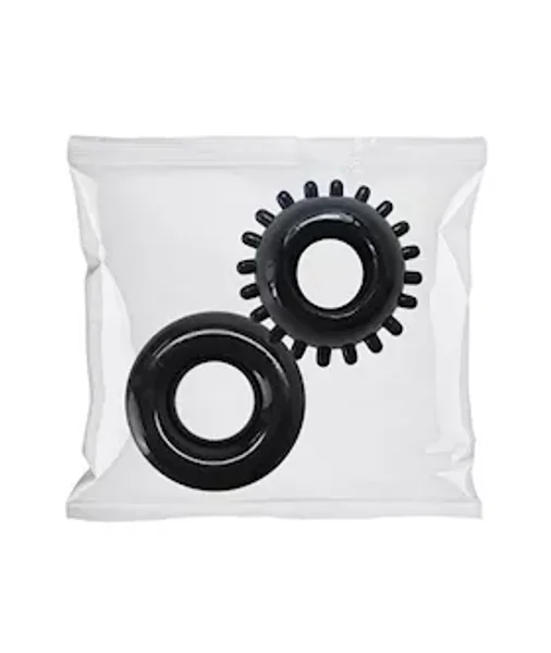 Rock Solid 2 Piece Cock Ring Set — image 3 of 3