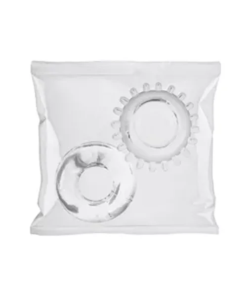 Rock Solid 2 Piece Cock Ring Set — image 2 of 3
