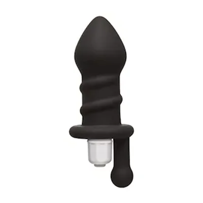 mood juicy swirled vibrating butt plug