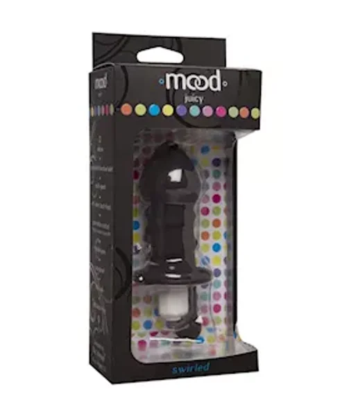 Mood Juicy Swirled Vibrating Butt Plug — image 2 of 2