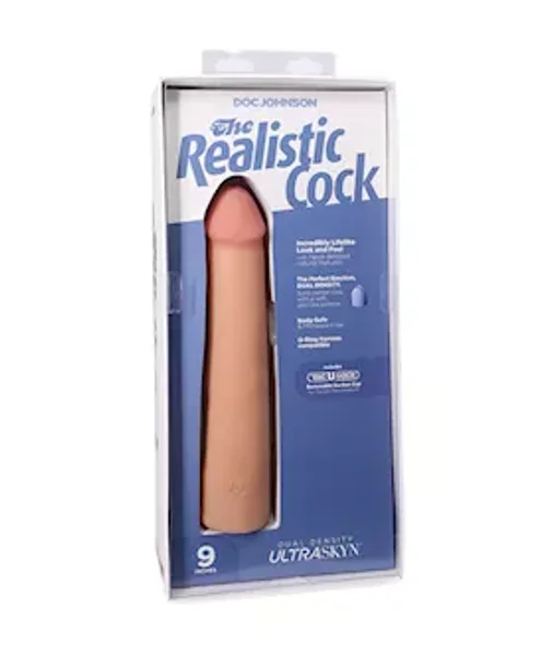 The Realistic Cock Ultraskyn - 9 Inch — image 10 of 10