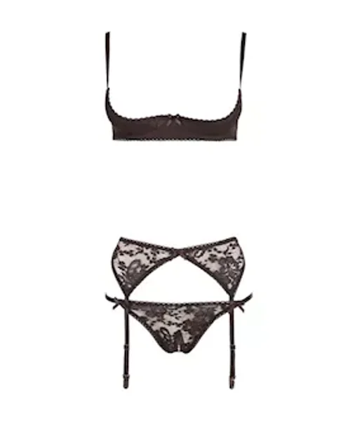 Cottelli Collection Half Cup Bra Set — image 3 of 4