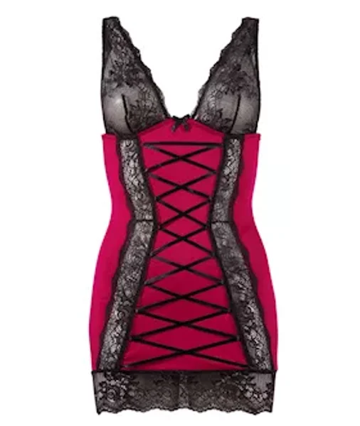 Decorative Lace Mini Dress — image 7 of 8