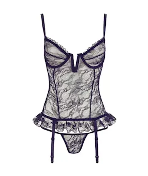 Cottelli Collection Ballerina Basque Set — image 3 of 3