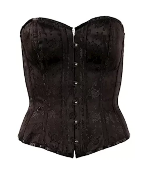 Cottelli Collection Dark As Night Corset — image 3 of 3