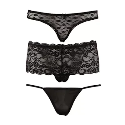 cottelli collection slippery slope briefs set