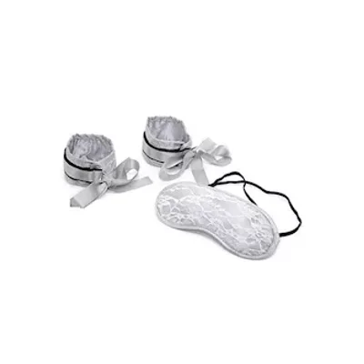 kinki seductive lace cuff and mask set