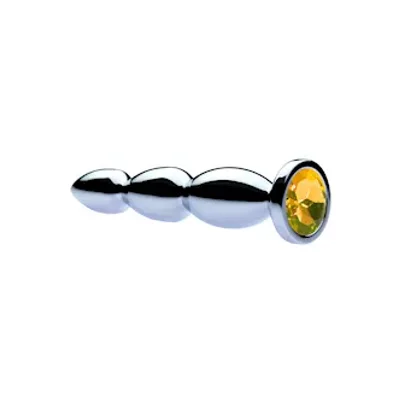 kink range jewelled triple bulb butt plug