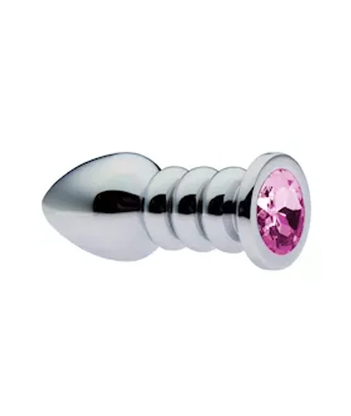 Kinki Ribbed Gemmed Butt Plug — image 5 of 6