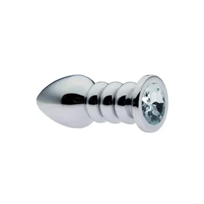 kinki ribbed gemmed butt plug