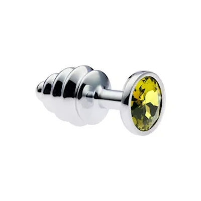 kinki ridged jewelled anal plug