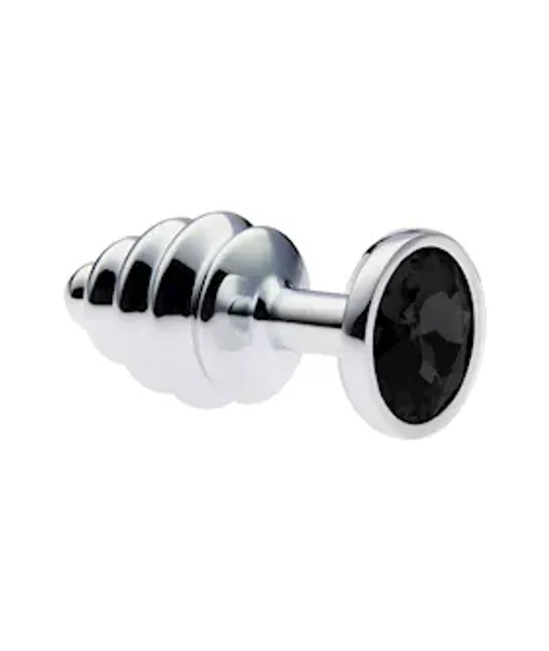 Kinki Ridged Jewelled Anal Plug — image 3 of 12