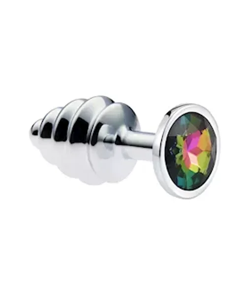 Kinki Ridged Jewelled Anal Plug — image 2 of 12